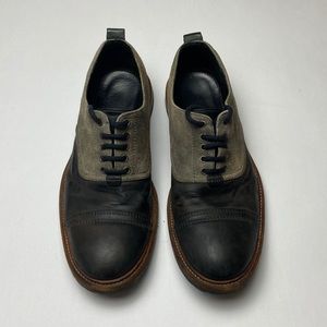AllStains leather shoes in suede & matte leather